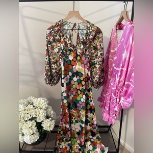 Anthropologie brand: Porridge open back dress, size MP